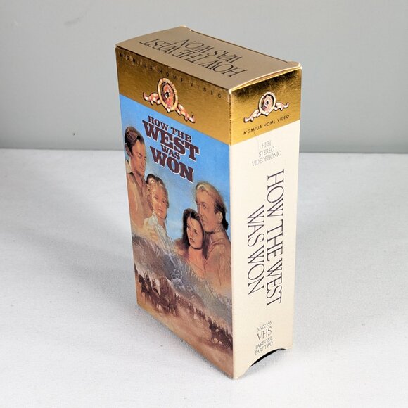 3/$15 HOW THE WEST WAS WON 1962 Double VHS tapes - Picture 3 of 10